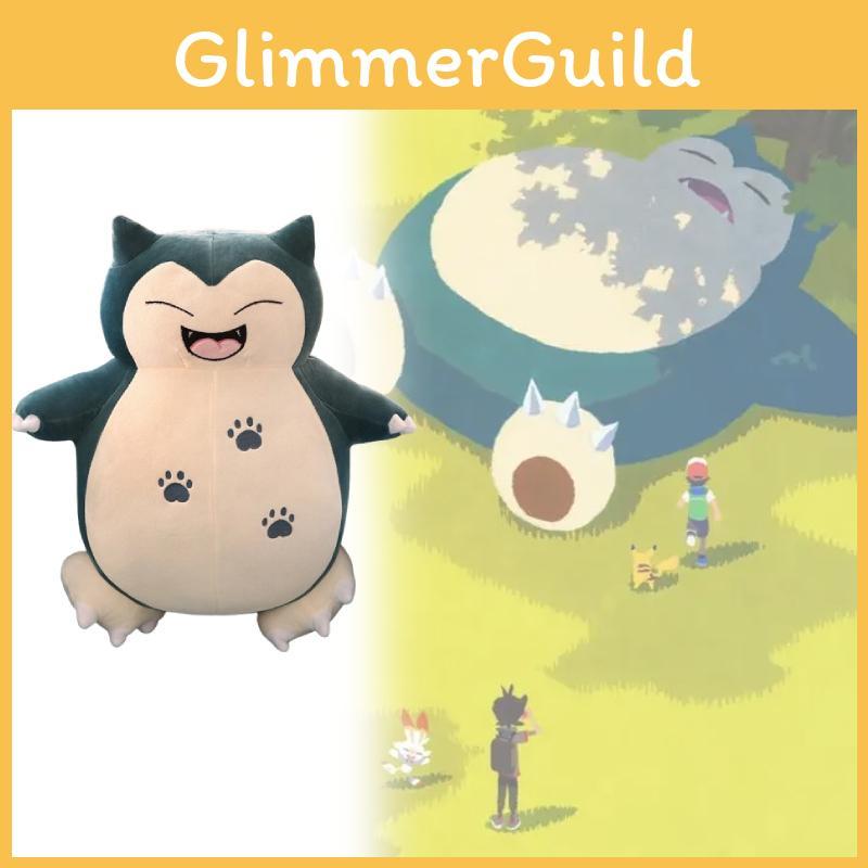 Pokmon Snorlax Plush Toy With Super Soft Crystal For Kid And Collectors