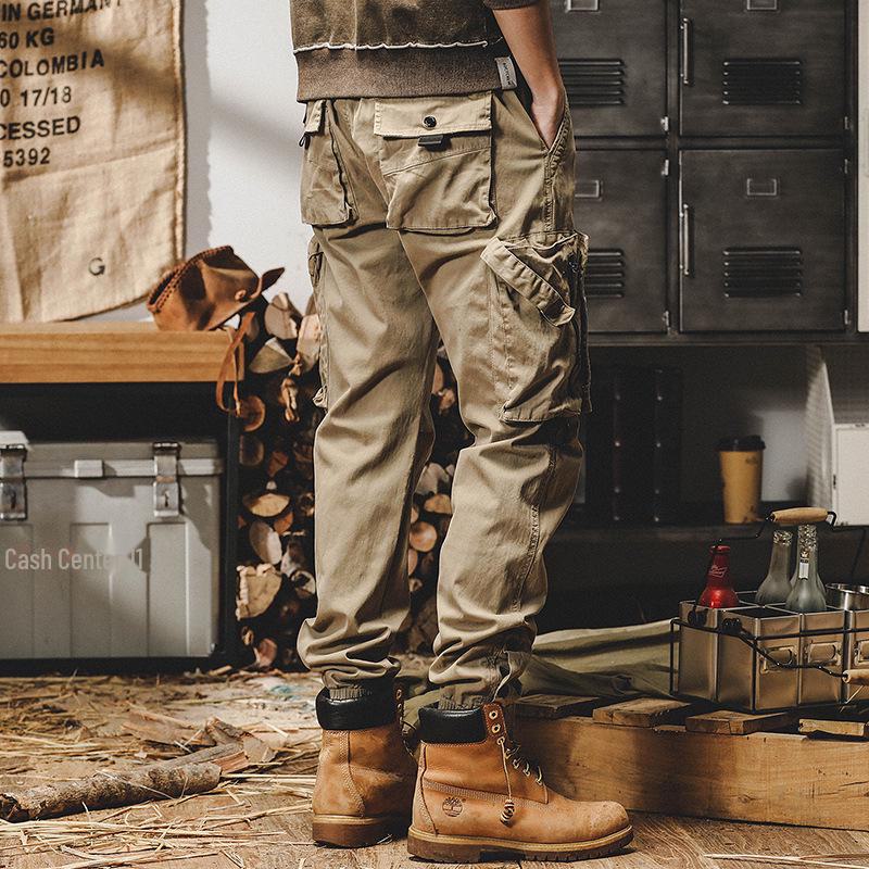 Mono táctico de estilo americano para hombre Otoño 2022: Pantalones funcionales para desplazamientos urbanos al aire libre