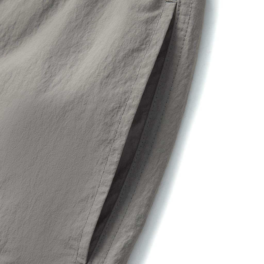 Li Ning Anti-Five Series Sports Minimalist Solid Color Loose Casual Shorts Men Shorts Iron-Gray AKSV031-5