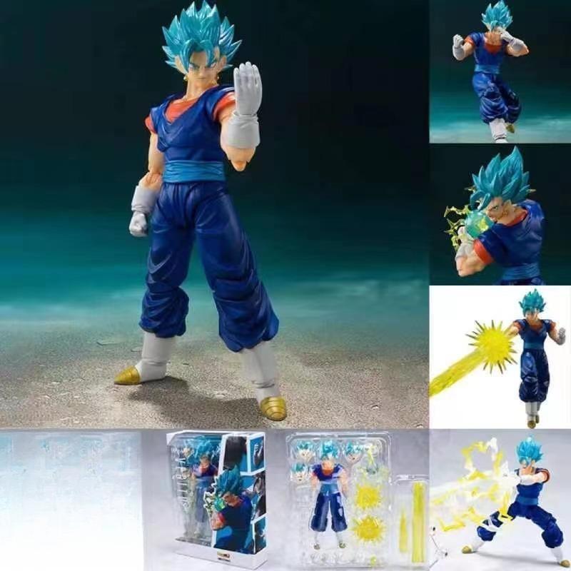SHF Dragon Ball Vegetto Articulated PVC Action Figure Collectible Toys 15cm