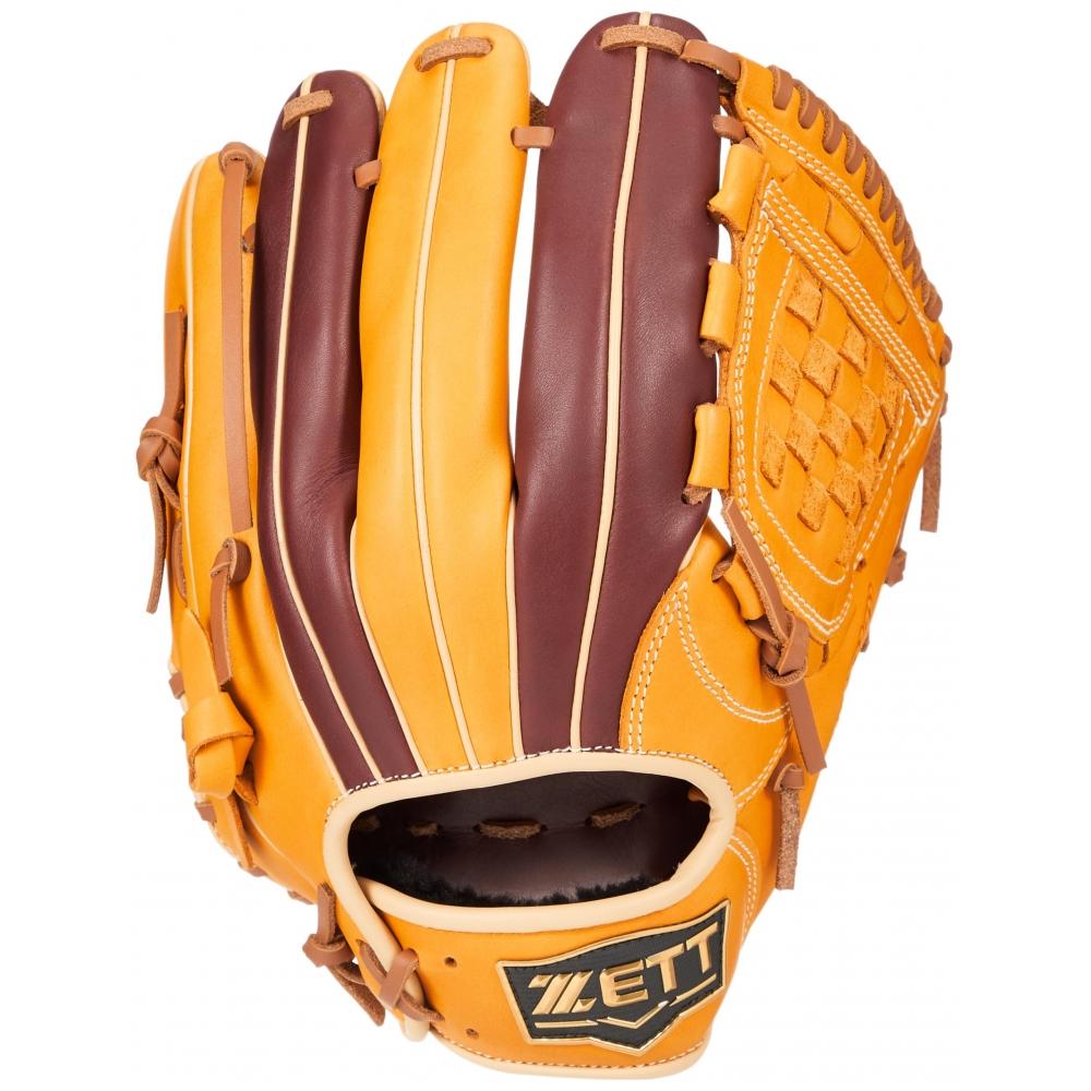 

[Amazon.co.jp Limited] Мягкие бейсбольные перчатки ZETT (Перчатка) Fine Play All-Round Oak Brown x Pastel Brown для правостороннего крепления BRGB35420Z