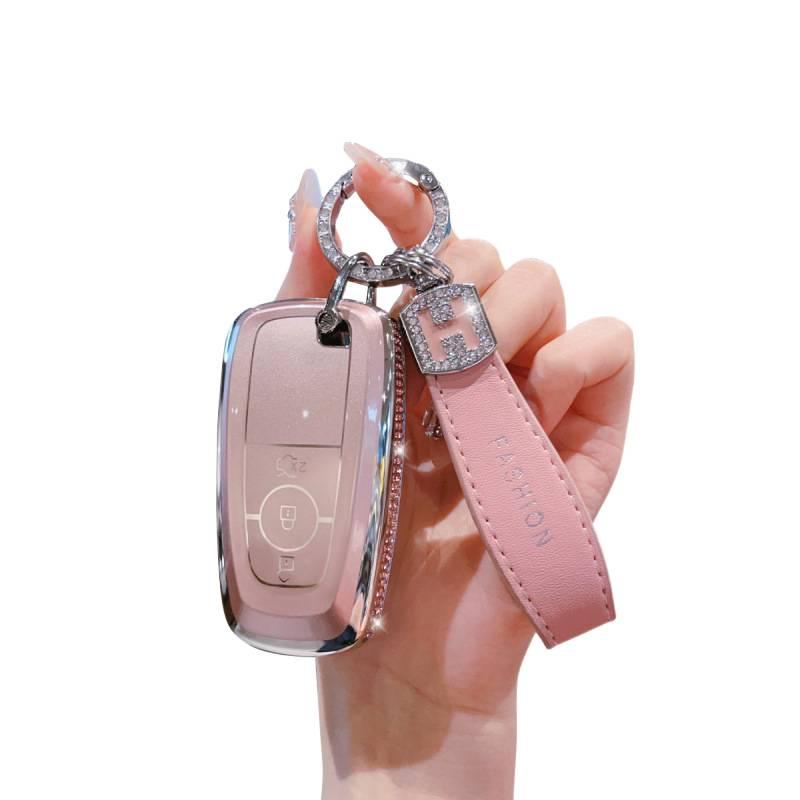 Premium TPU Key Fob Case for Ford Mondeo, Edge, Explorer, and Escort.