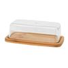 Glass Cover Butter Box Butter Storage Box Cheese Dessert Cover Kitchen Fresh-keeping Box Dessert Snack Butter Dish