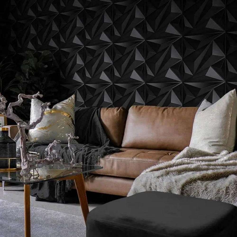 Self-adhesive Wall Stickers Waterproof Background Wallpaper New 3D Foam Ceiling  Bed Room Decor