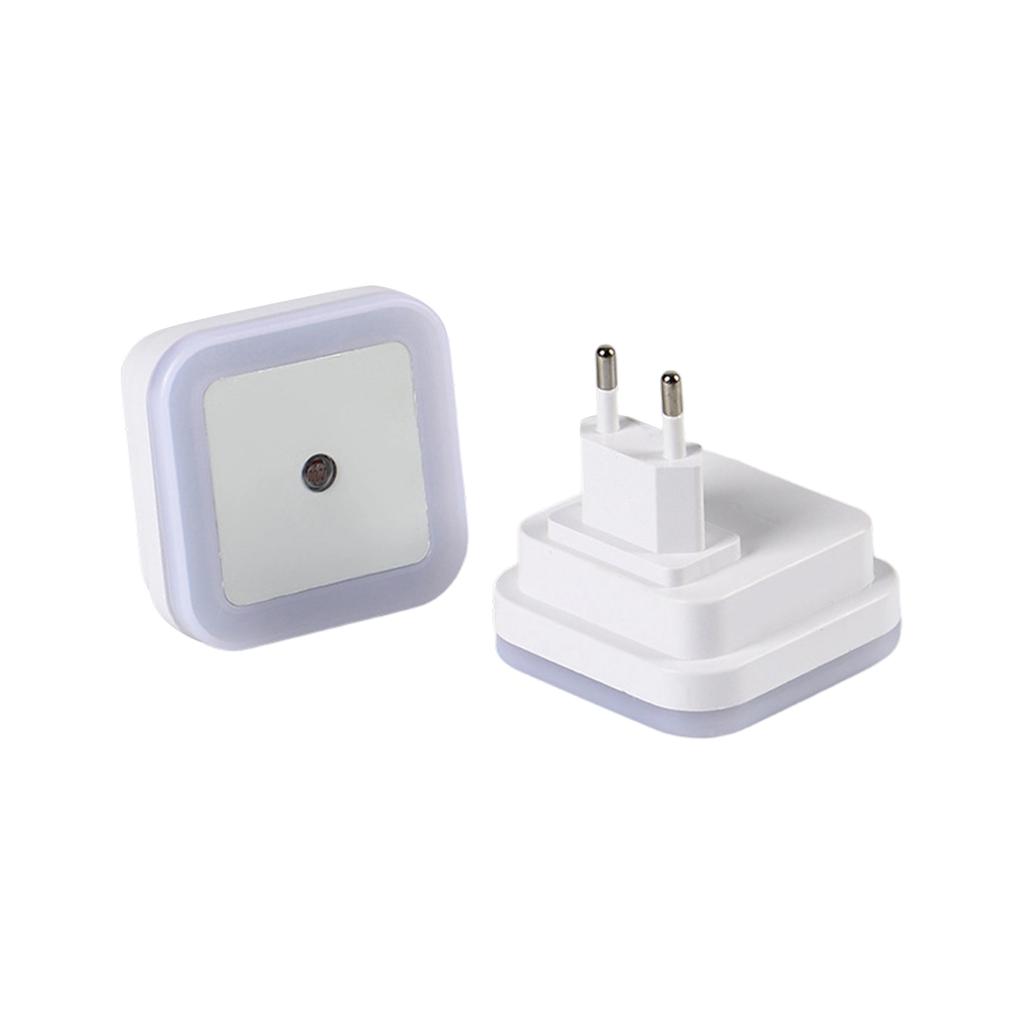LED Smart Light-Controlled Energy-Saving Night Light (European Standard Square)