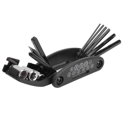 16 In 1 Tool Bicycle Bike Cycling Multifunctional Outdoor Riding Portable Repair Tool