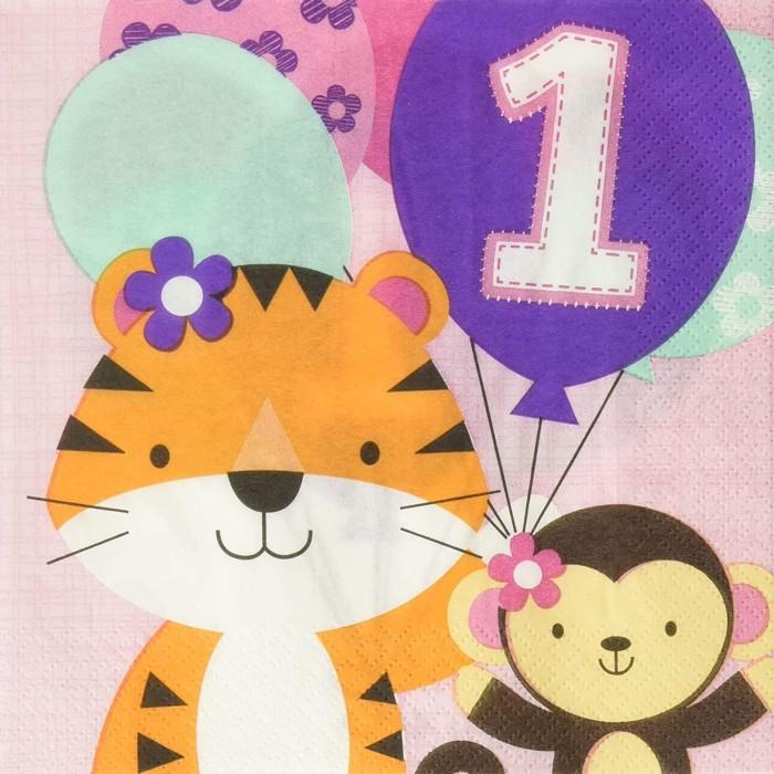 Creative Party One Is Fun 1st Birthday Napkins (Pack of 16)