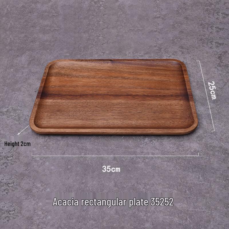 

ZISIZ Solid Wood Serving Tray