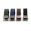 Belt Men'S Alloy Double Loop Buckle Belt Outdoor Tactical Canvas Nylon Belt