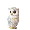 Resin Animal Sculpture Vivid Desktop Ornament Creative Owl Statue  Office