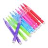 OUNONA 10pcs Mini Automatic Mechanical Pencils, Compact Lightweight Portable Built-in Eraser, Plastic Home Office School Writing Tools, Mini