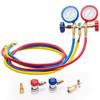 Air Condition Gauge Coolant Manifold Gauge Manometer Conditioning Gauge Tool for R134a R22 R404 R407 R410