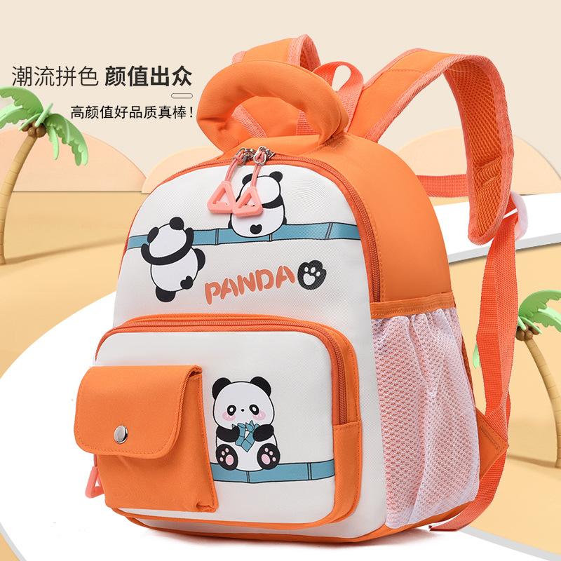New Primary School Bag Cute Cartoon Spine Backpack Boys and Girls Anti-splashing Children's Backpack