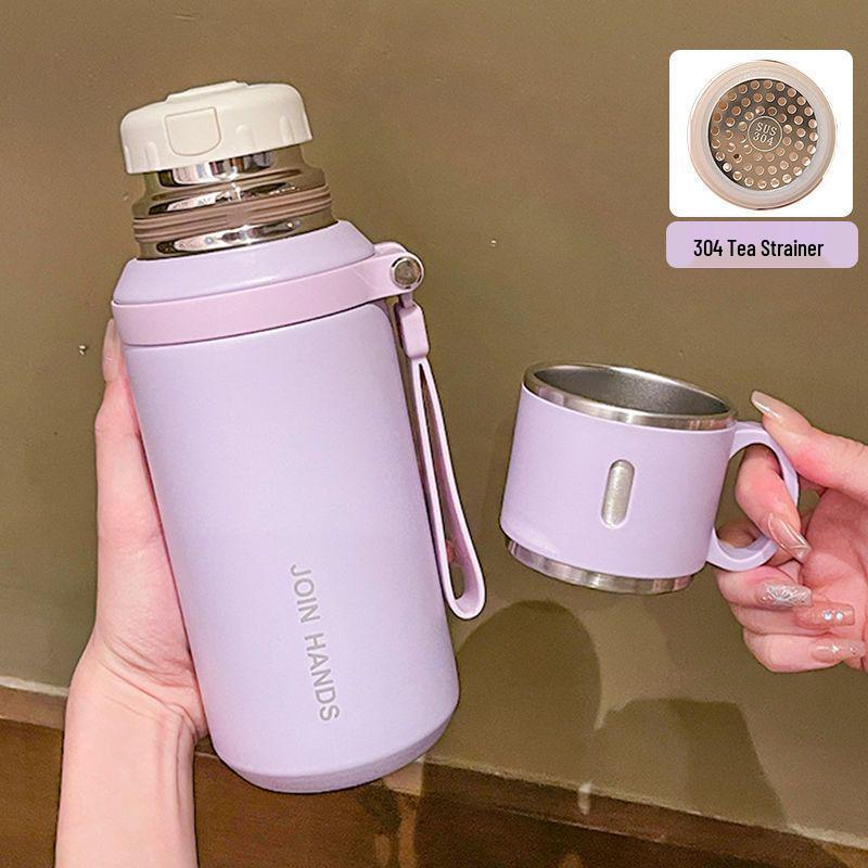High-Value 316 Stainless Steel Insulated Water Cup with Lid - Large Capacity, Portable, Food-Grade, Ideal for Tea