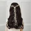 Multi-Layer Bridal Pearl Headband Handmade Women Daily Hair Wear Crystal Pearl Hair Vine  Wedding