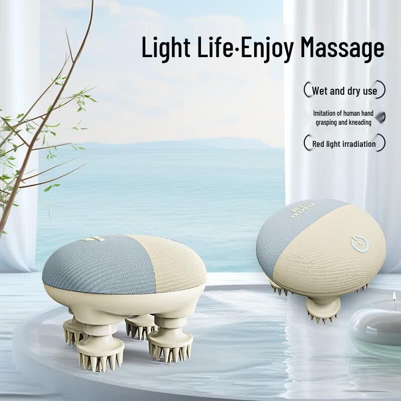 HEZHENG Electric Cat Claw Scalp & Head Massager CN Plug (adapter Included)