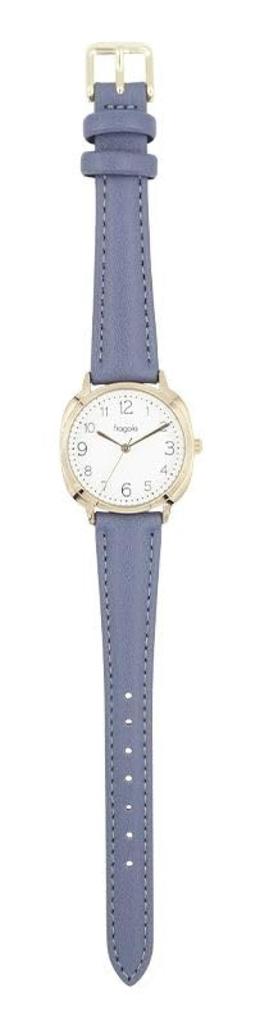 [Folgen] Uhr Fragola Rounded Corner Belt Watch H01124S-1 BL Damen Blau