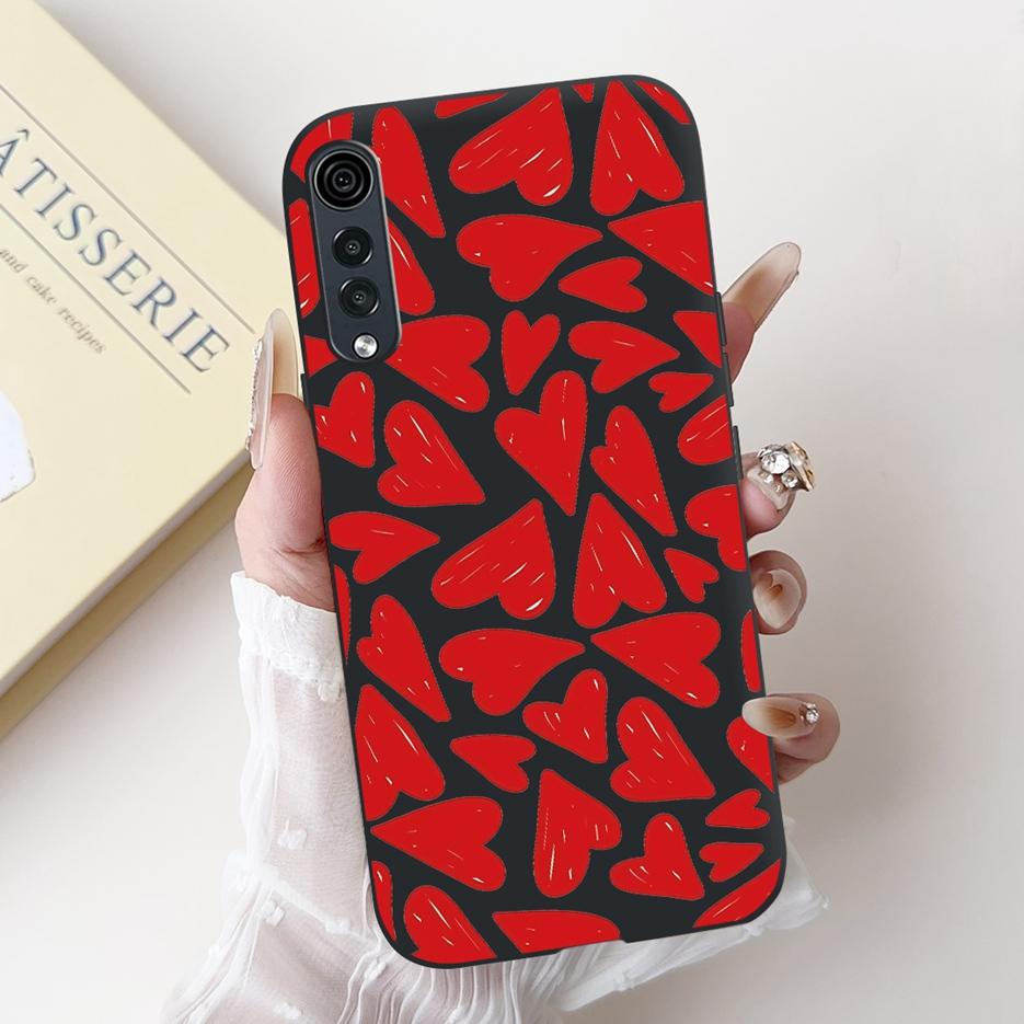 Für LG Velvet 5G Hülle LM-G900N Niedliche Cartoon Hülle Stoßfeste Weiche Silikon Handyhülle Für LG Velvet 5G UM LGVelvet Fundas Stoßfänger