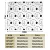 Chiikawas Heart Love Hachiware Usagi Blanket Fleece Spring Autumn Super Soft Throw Blanket for Sofa Bedroom Bedding Throws