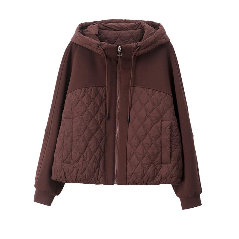 Women's Lightweight Quilted Cotton Jacket - 2024 Autumn/Winter Fashion for Middle-Aged & Elderly