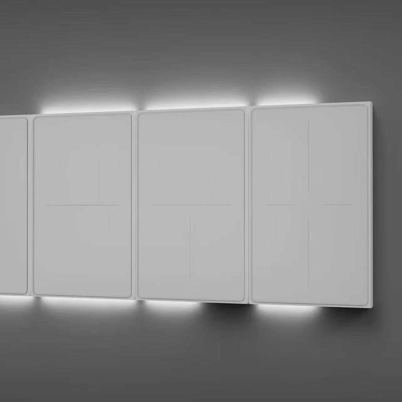 House Apartment Hotel Guest Room ZigBee Control System Wall Smart Switch for Voice Control Alexa 120mm*72mm&1GANG Zigbee