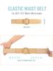 Women Elastic Waist Belt Wide Waistband Adjustable Waist Strap