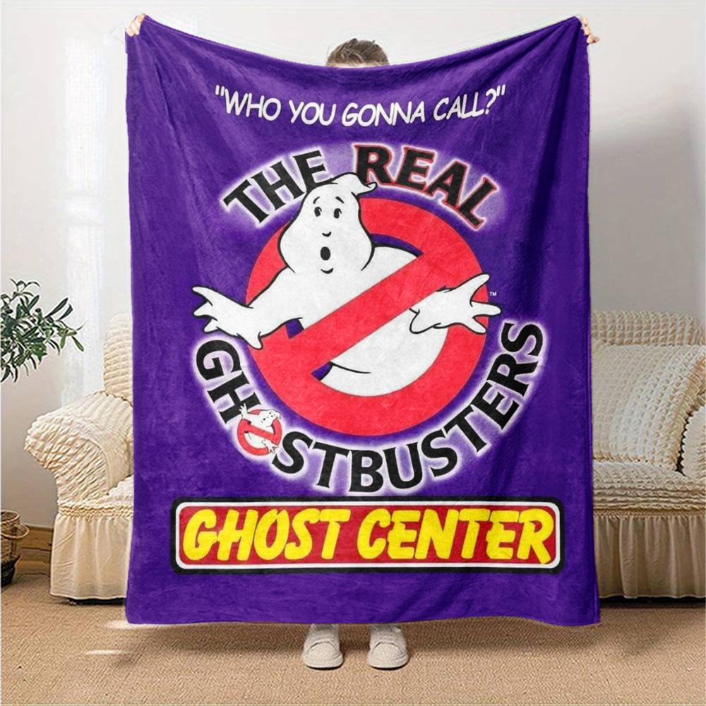 Ghostbusters Blanket Soft Cozy Suitable for Office Bed Livingroom for All Occasions Modern Ideal Gift for Friends Family Couples Picnic