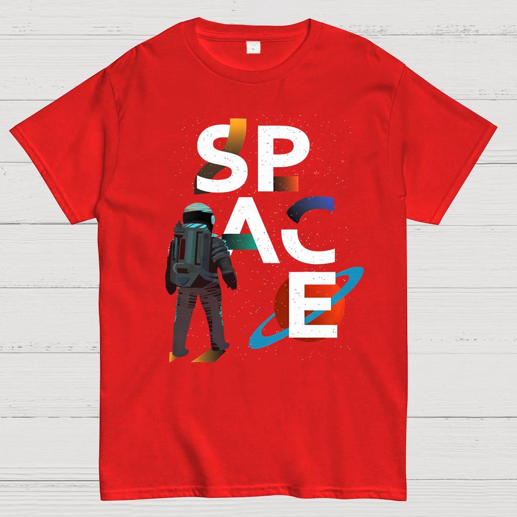 Nasa Space Design Cotton Summer Casual Cool Loose T-Shirt