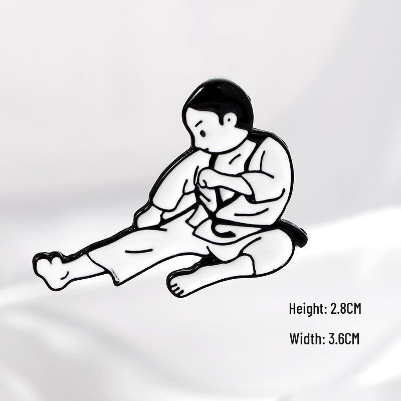 Cartoon Cute Drip Oil Brooch - Versatile Fashion Accessory for Bags