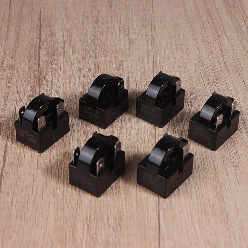 1 Stück Kühlschrank PTC Anlaufrelais 1/2/3/4 Pins Kompressor Überlastschutz Kühlschrank PTC Anlaufrelais Zubehör