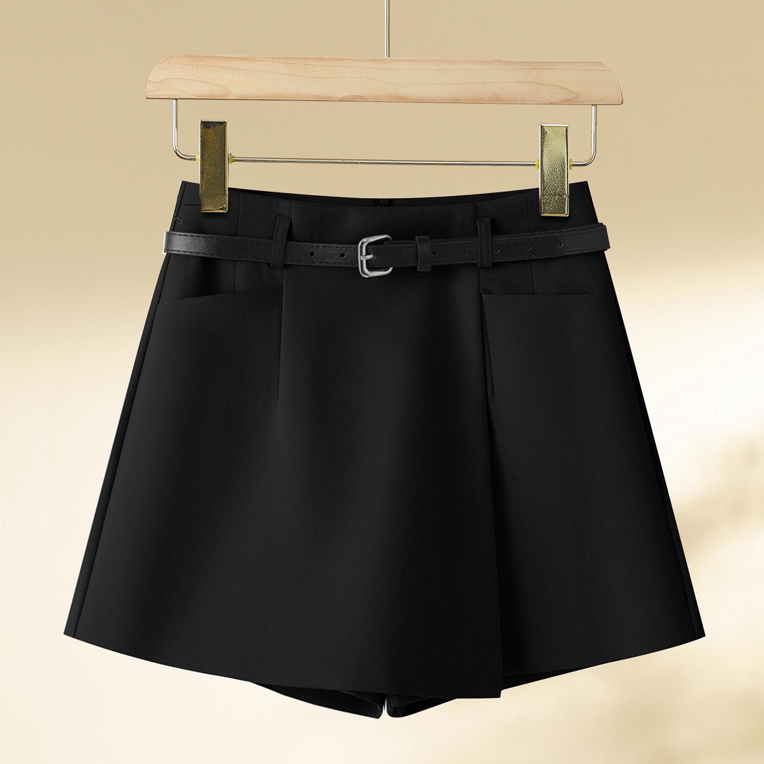 

Spring/Summer 2025 Women s High-Waisted Slimming Suit Shorts - Versatile and Fashionable Hip-Hugging Design. 27 (95-105 lbs)