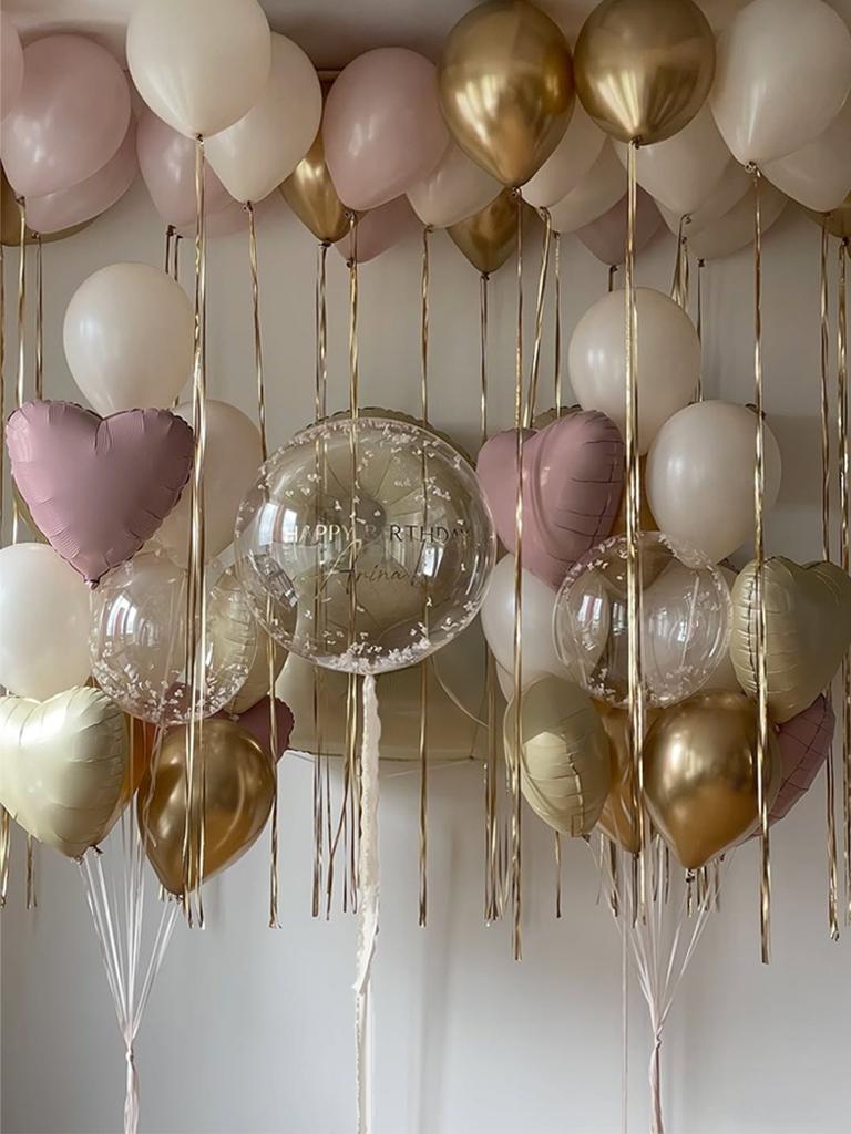 Set Palloncini Cuore Rosa Palloncino Bobo Trasparente per Stagione Matrimoni Festa della Mamma Proposta Compleanno Palloncino Decorazione