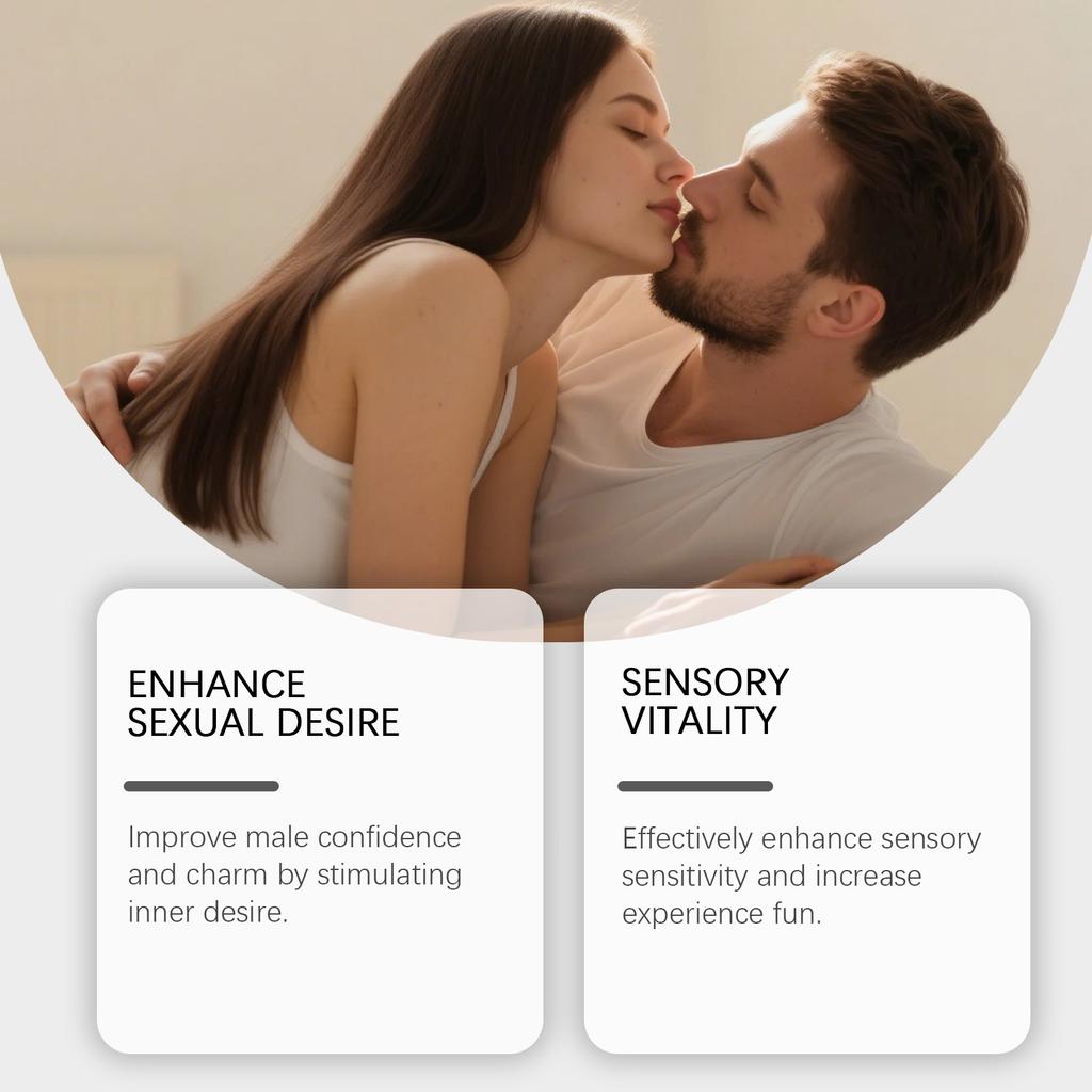 Men's Massage Oil Offers Long-lasting Power, Providing Private Care, Enhancing Sensitivity And Improving Ability,15ML