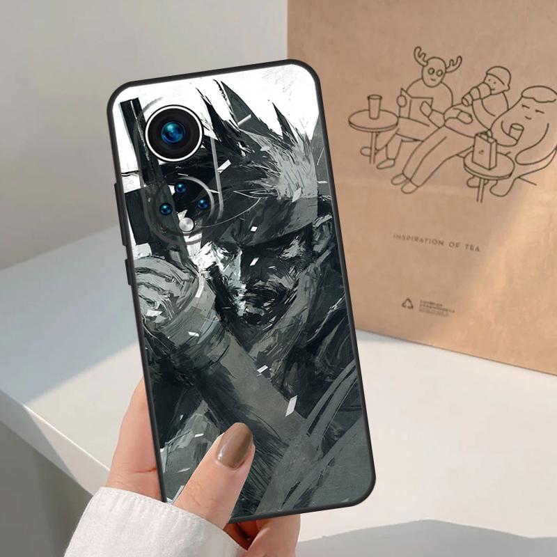 Metal Gear Solid Case For Honor Magic 7 6 5 Lite Cover For Honor 200 400 Pro 50 70 90 X9 X8a X8b X9a X9b X9c
