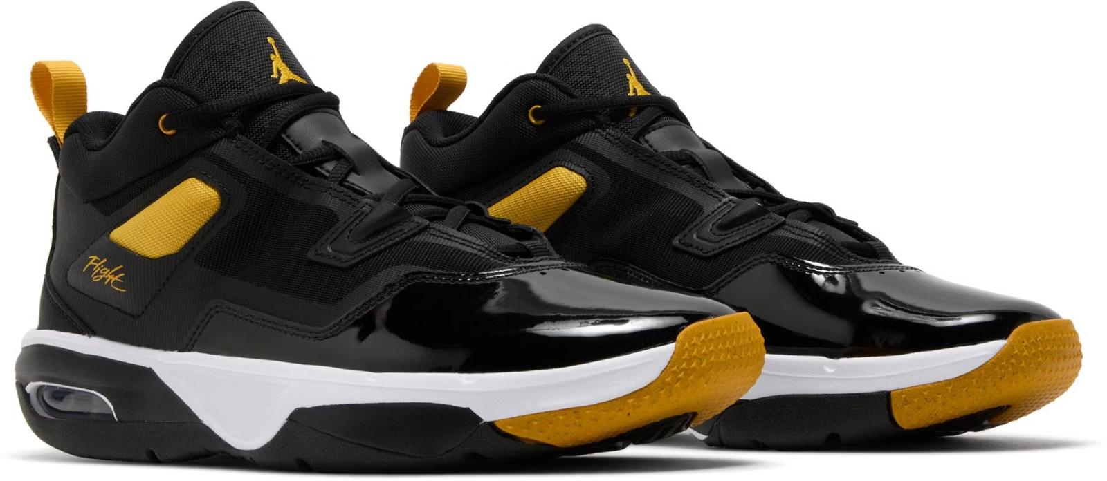 FB1396-071 Nike Air Jordan Stay Loyal 3 Black/White/Yellow Ochre (Men s) 8