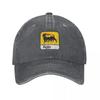 AGIP Oil Company Vintage Italy Baseball Cap Luxury Man Cap Sunscreen Fun Hats Golf Cap Womens Mens