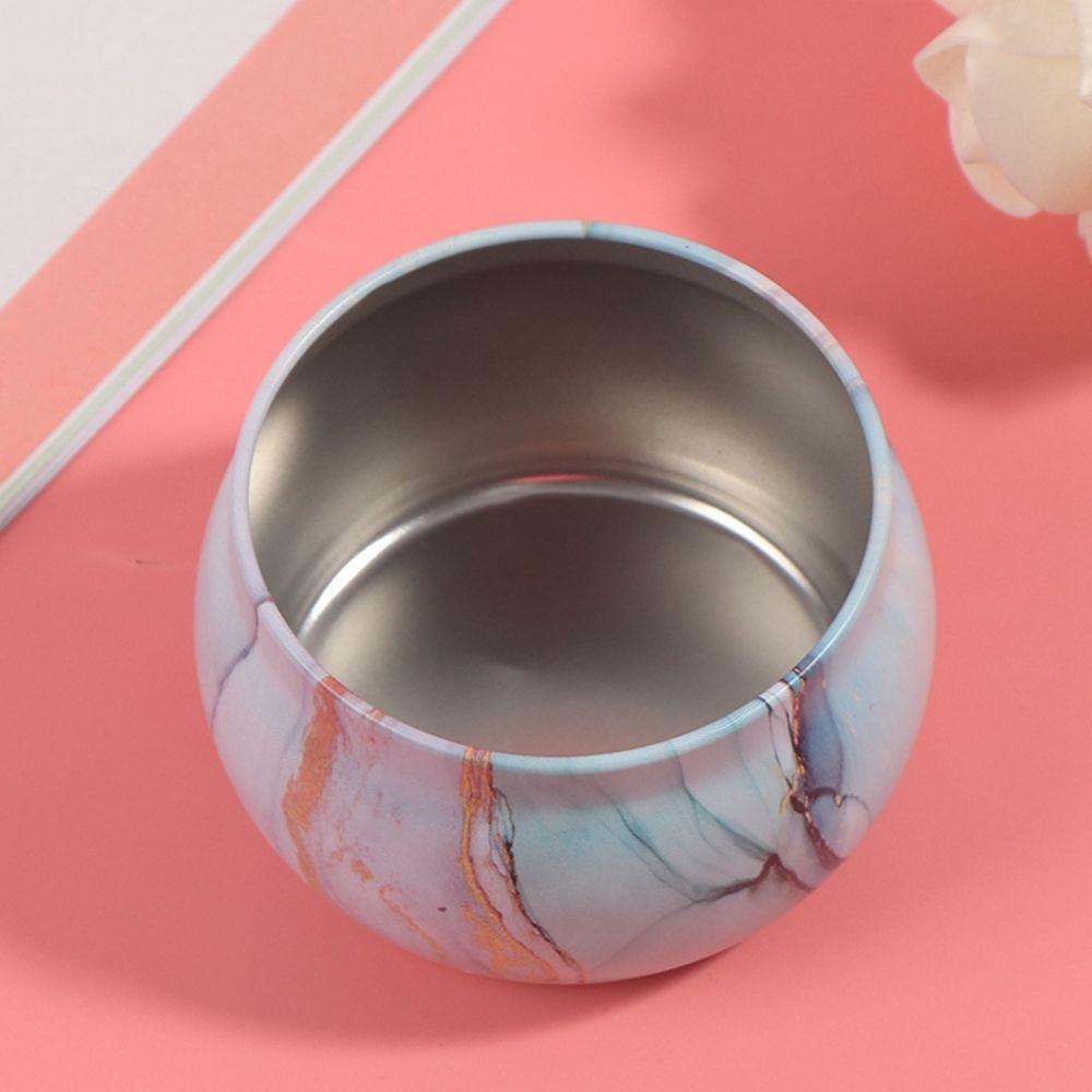 Party Snacks Candy Packaging Box Household Tea Cans Aromatherapy Jar Tin Plate Canister Storage Box