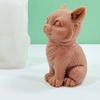 Silicone Mold Clay Craft Moulds Candle Making Moulds Cute Cat Shape Figure Mold Perfect Gift for Hand-Making Enthusiasts