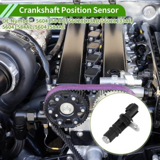 Crankshaft Position Sensor for Dodge Charger RT 2006-2007 No56041584AE 1 Pc