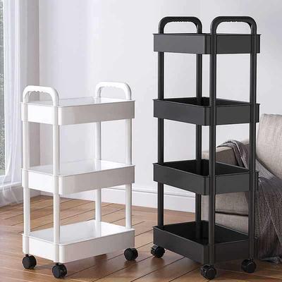 Mehrschichtiges Standregal für Badezimmer-, Wohnzimmer- und Küchennischen