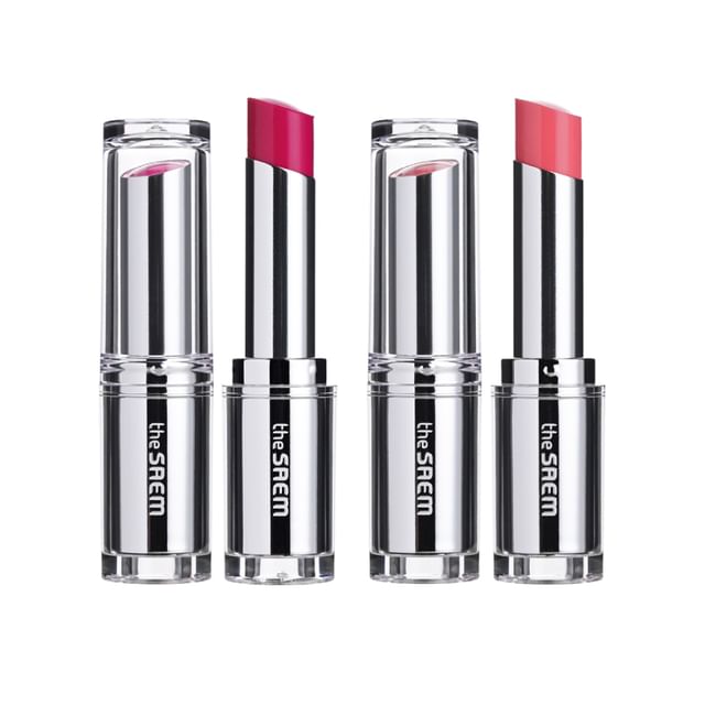 The Saem - Помада-желе «Сияние росы» - 2 цвета #PK01 Cherry Blend
