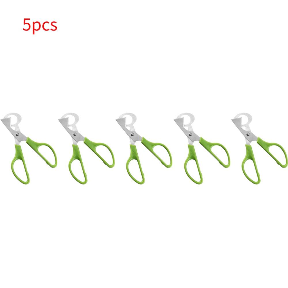 Pigeon Quail Open Crack Small Egg Shell Scissor Cut Bird Eggshell Separator Cigar Cutter Opener Tool Pigeon Quail Egg Scissor