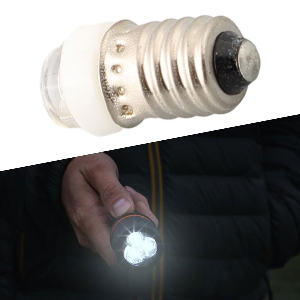 Light Bulb Lantern Torch Replacement Silver White LED 0.5W