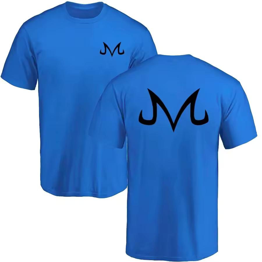 Fashion Breathable Summer New Men T-Shirt Cartoon Letter Printing Soft Comfortable Short Sleeve Cotton T-Shirt