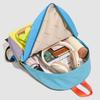 Schoolbag manufacturers wholesale women's burgers cute personality backpack large capacity high value multi-compartment versatile backpack