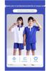 Shenzhen School Uniform Summer Sports Set: Combed Cotton Short Sleeve & Long Pants for Boys & Girls