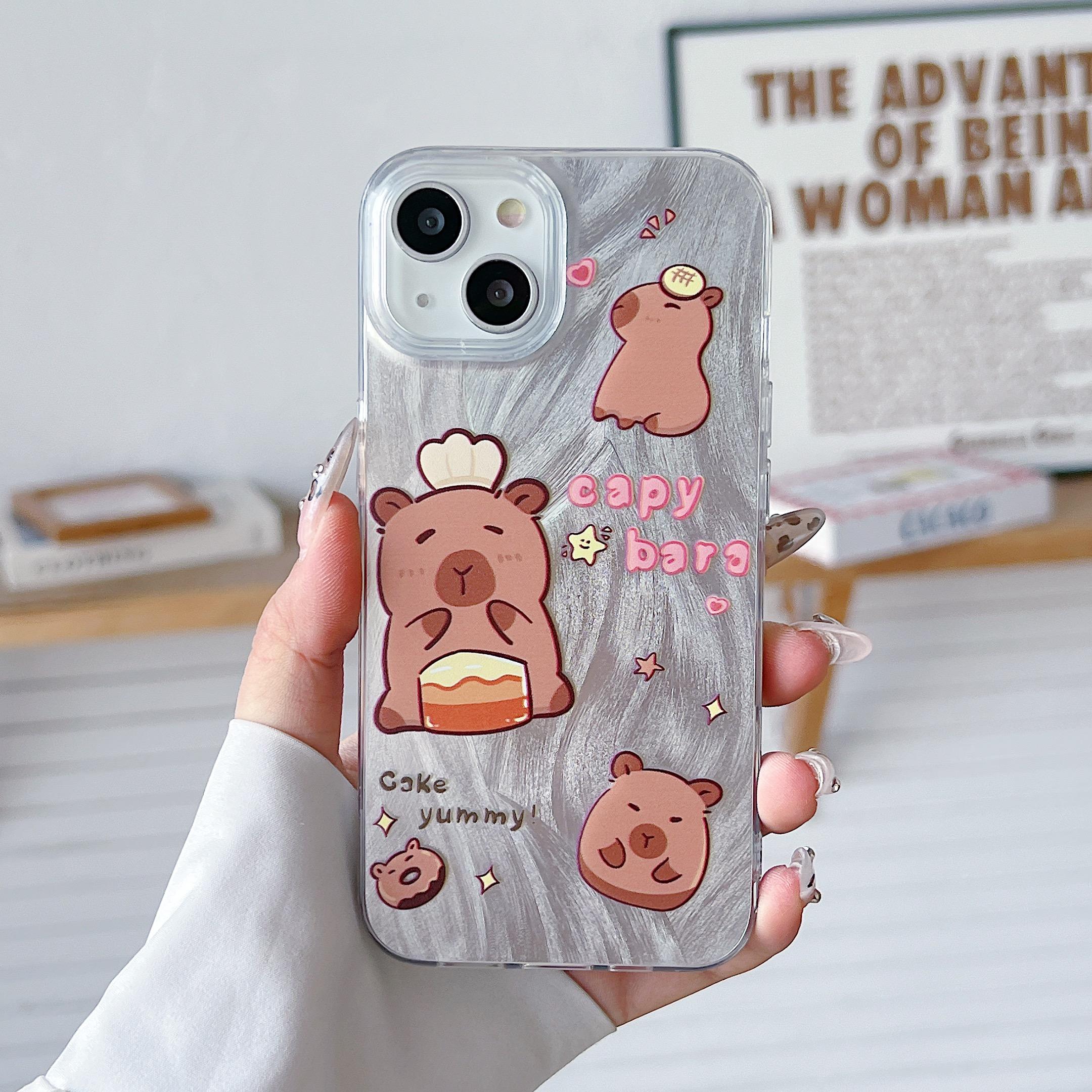 

Силиконовый чехол Laser Brown Bear для Xiaomi Redmi Note 12 11 Samsung A54 A24 A14 Oppo A78 A58 A38 Tecno Spark 10 Pro Funda Painted Cover Soft TPU Bumper Oppo Reno 8T (4G)