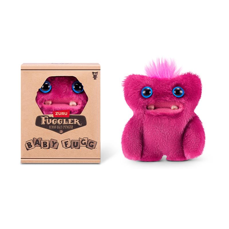 Originele Fuggler Pluche Sleutelhanger Lelijk Monster Screech Munch Rabide Konijn Grote Ogen Vreemdeling Geïrriteerde Buitenaardse Knuffel Peluche Speelgoed