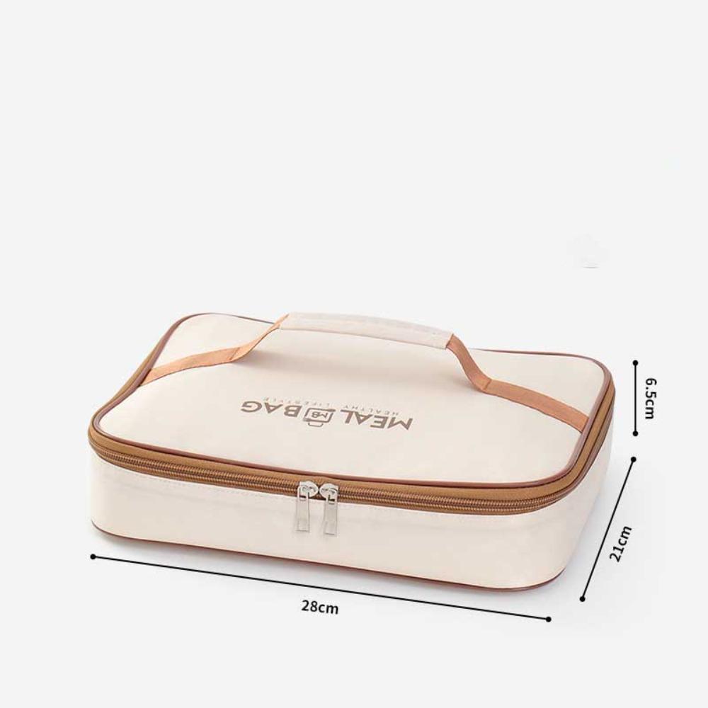 New Aluminum Foil Lunch Box Storage Bag Thickened Insulated Food Thermal Bag Oxford Waterproof Lunch Bag Women