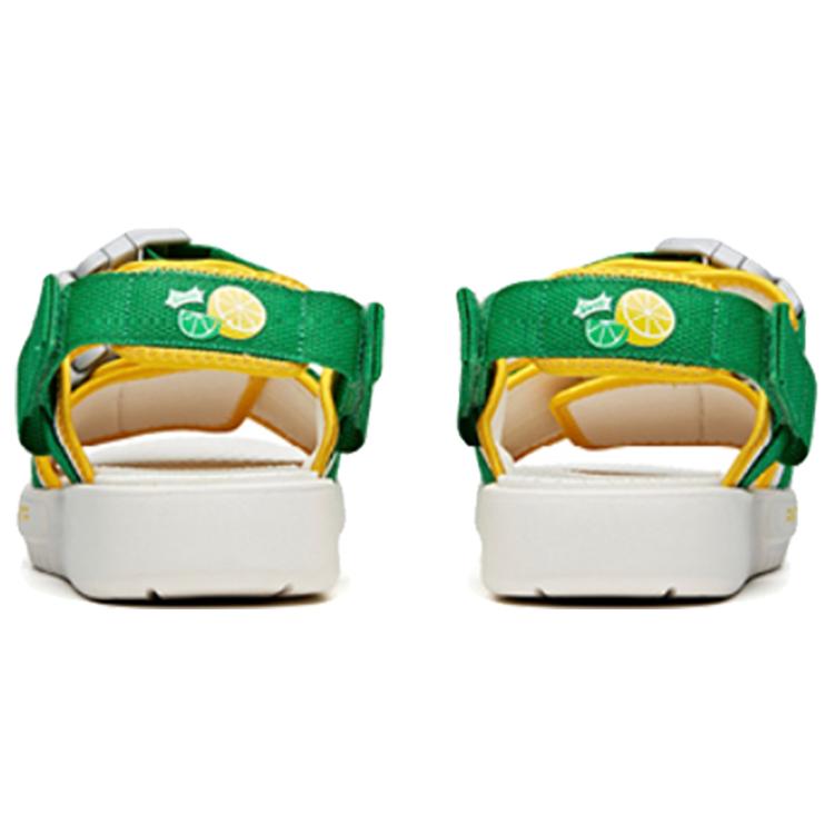 ANTA X Sprite Sport Sandals 'White Green Yellow' 912036901-6
